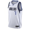 NBA Mænd Trøje Dallas Mavericks Dwight Powell 7 2022-23 Nike Association Edition Hvid Swingman